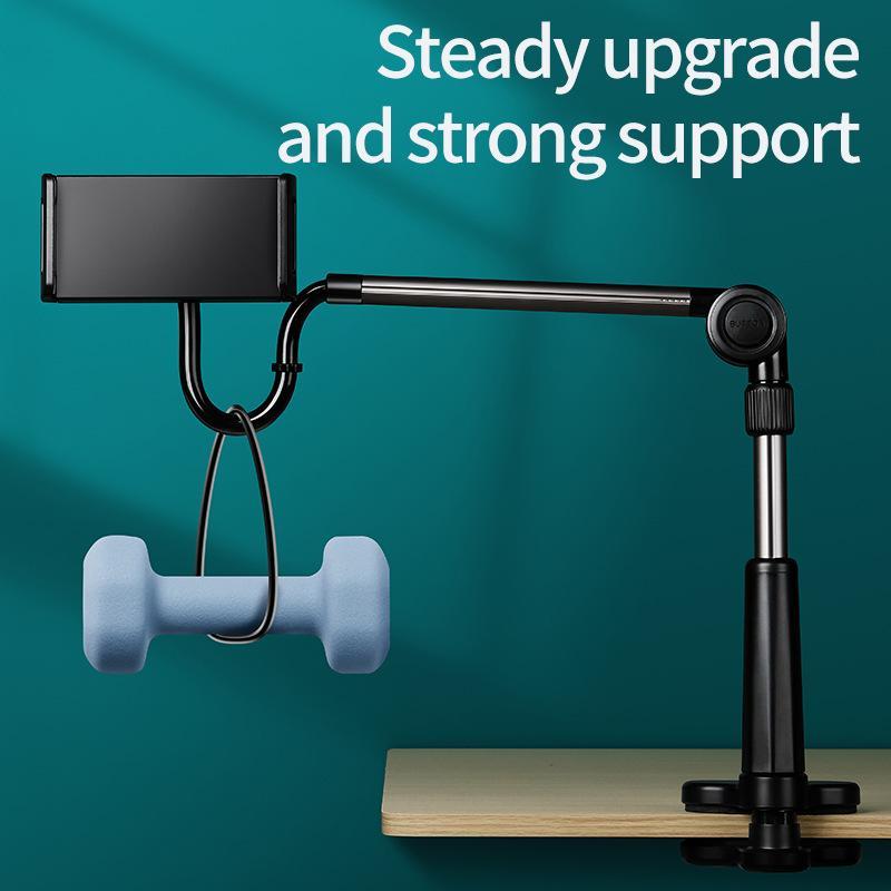 Adjustable Tablet Phone Stand, Rotatable Desktop Bedside Stand, Foldable Table Stand For Apple Android Phone Tablet, Tripod Head, Electronics Accessories 4