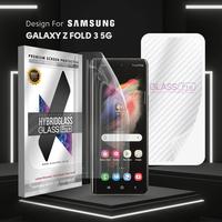 Gambar For SAMSUNG GALAXY Z FOLD 3 5G Z FOLD3 5G - Hybrid Glass Hydrogel Full Cover Depan Belakang Anti Gores Premium Screen Protector Glossy Glass Pro - NOT Tempered Glass Matte Anti Gores Kaca Anti Crack hg-clear-carbon dari Glass Pro Official Kota Administrasi Jakarta Barat 1 Tokopedia