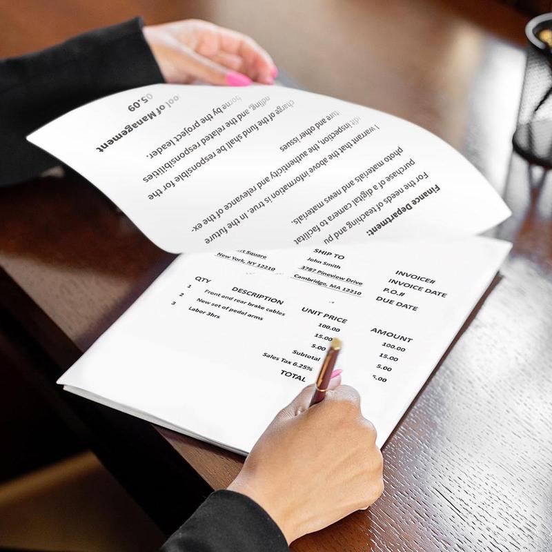 Product Introduction of Multipurpose Thermal Printing Paper, 100 Sheets/200 Sheets A4 Thermal Printing Paper for Continuous Printing, Office & School Paper 12