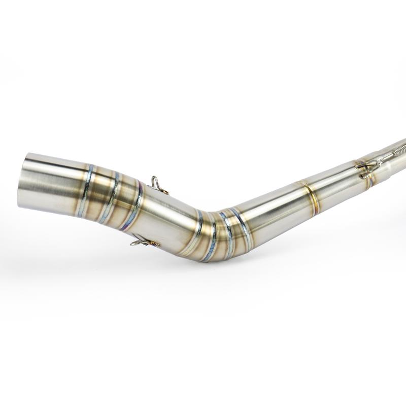 Cổ pô tăng Raider fi, Satria, GSX R150, GSX S150 INOX 304   loại cao cấp lắp đặt zin