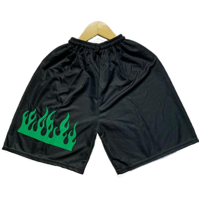 Celana Pendek Motif Api Dewasa dan Anak | Celana Pendek Viral Shorts Surfing Pria Katun Distro Santai Wanita Boxer 1