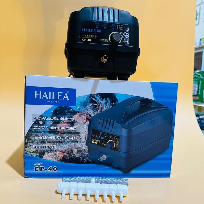 Máy Sủi Tích Điện Hailea CP40 CP60 - Máy Oxy Tích Điện Cho Bể Cá
