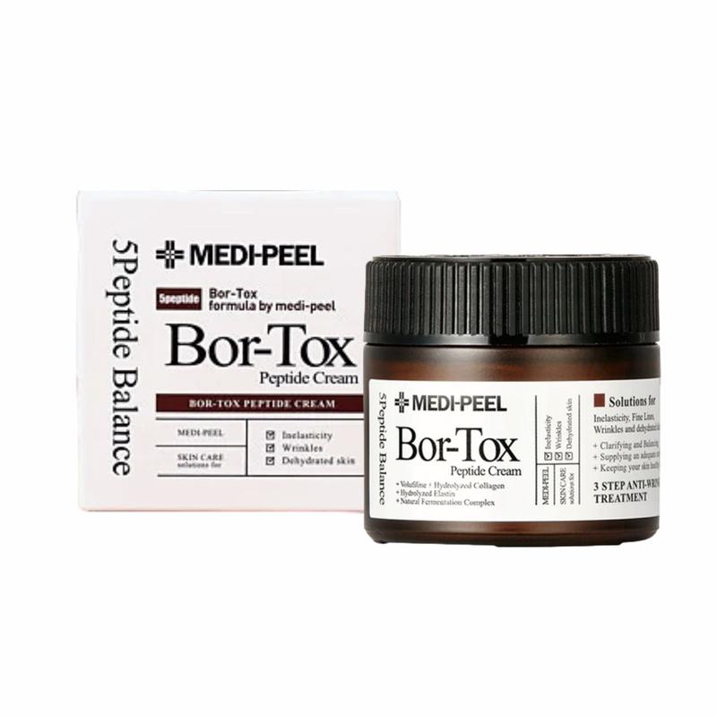 Kem dưỡng ẩm MediPeel Peptide Bor Tox Cream 50g Hỗ trợ dưỡng da cấp ẩm Skincare Làm Đẹp Da Nữ Women