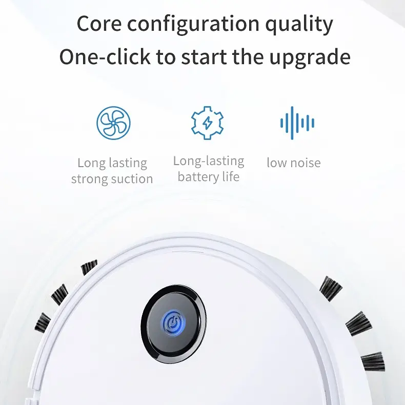 Robot hút bụi lau nhà ES330, Lau - Hút- Quét cùng lúc. Lực hút mạnh, vận hành êm ái. Bảo hành 12 tháng. 1
