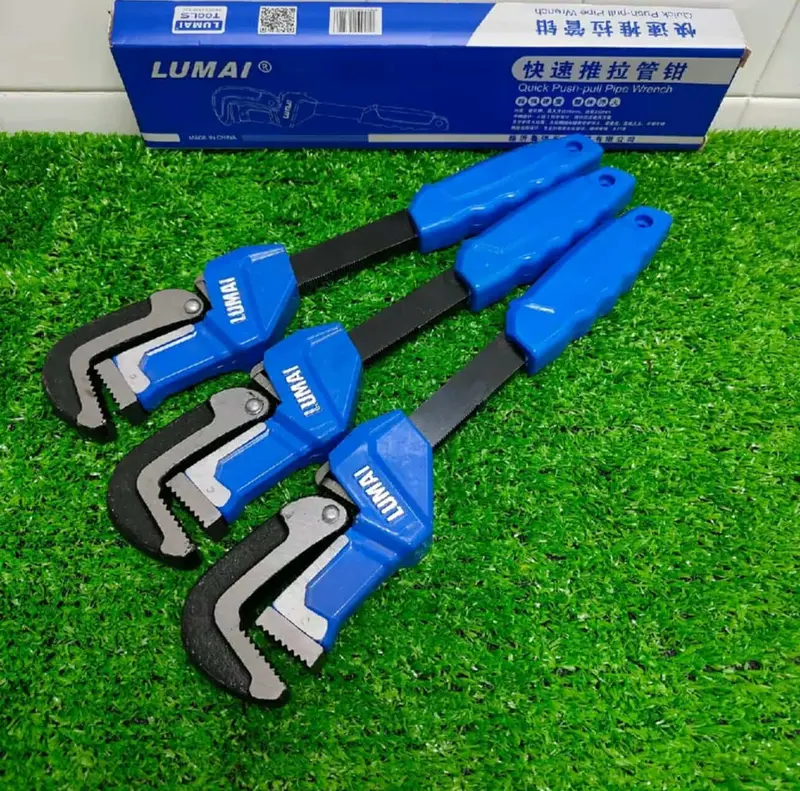 Mỏ lết răng kẹp ( Kìm nước ) LUMAI sử dụng kìm vặn ống nước 10in, bulong đai ốc tiện lợi nhanh chống mỏ  lết 4