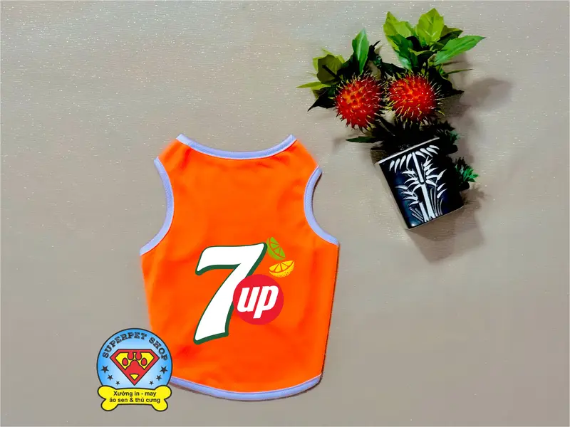 ÁO THÚ CƯNG LO GO NƯỚC NGỌT KHÔNG TAY ĐỦ MÀU 6
