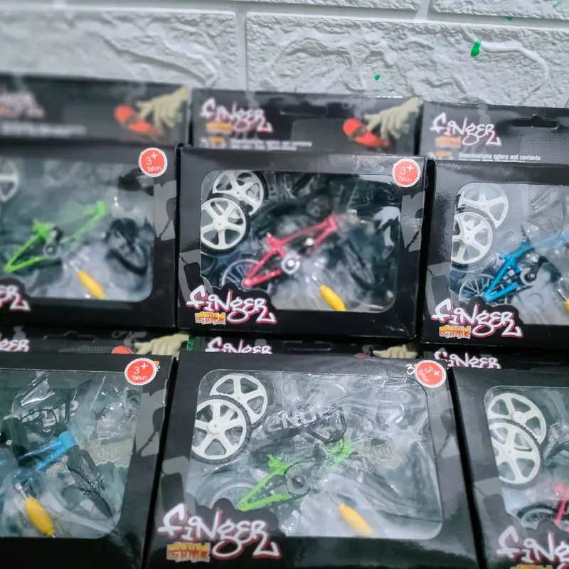 mainan Mini BMX finger - mini finger game bmx - BMX mini finger - mainan BMX JARI - DIE CAST BMX MOUNTAIN BIKE 5