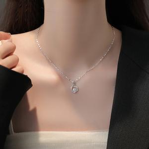 Vòng Cổ Mobius, Đồ Trang Sức Tinh Tế Phong Cách Ins Sang Trọng Giá Cả Phải Chăng, Dây Chuyền Xương Đòn Cao Cấp, Quà Tặng Tình Yêu Của Wang Cuiqiao