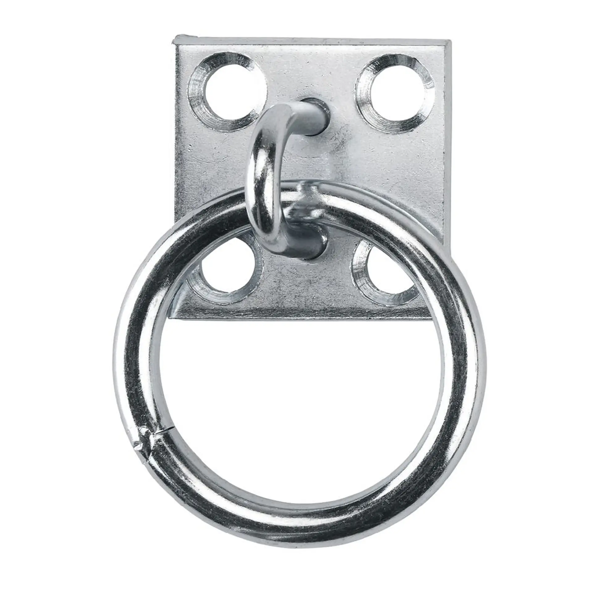 Horse Stable Buckle Trailer Halter for Horses Tie The Iron 9.00X6.30X3.50CM Silver