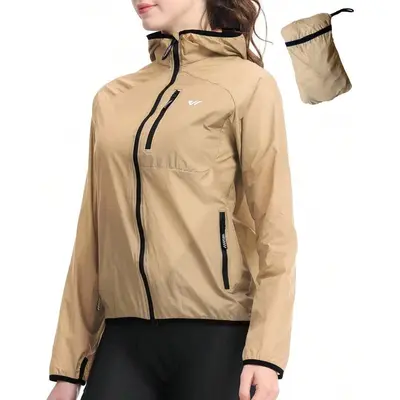 Wulibike Rain Jackets Women Waterproof Softshell Cycling Fleece