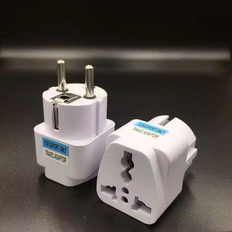 A271-steker 3 kaki adapter 3 to 2 universal tambahan colokan charger ...