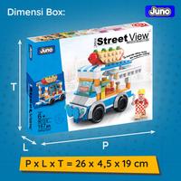 Gambar Mainan BalokJuno 8613-6 HotDog Street Food Mini Street View Series untuk anak umur 6 Tahun ke atas - 3-Ice Cream dari Juno Toys Kota Surabaya 5 Tokopedia