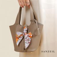 Gambar SANZEIL Grace Tas Wanita Hand Bag 8875 Kulit Sintetis Hitam dengan Dustbag Pouch & Scarf Dimensi 19x14x18cm Berat 300g - Hitam dari SANZEILSTORE Kab. Tangerang 4 Tokopedia