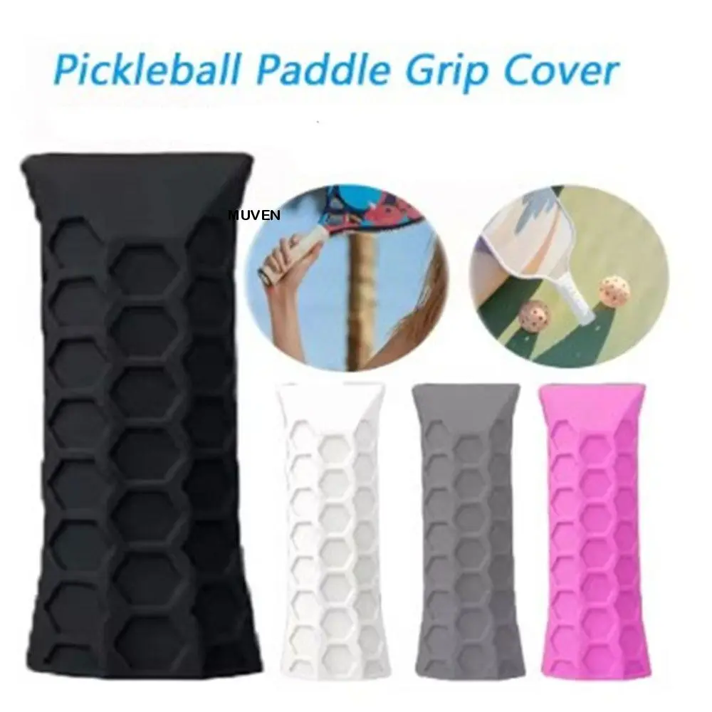 Tay Cầm Mái Chèo Pickleball Bằng Silicon, Dễ Lắp Đặt, Bảo Vệ Tay Cầm, Tay Áo, Ốp Bảo Vệ Tay Cầm Vợt Pickleball Thoải Mái Nâng Cao, Chống Trượt, Có Thể Tái Sử Dụng, Thích Hợp Cho Các Hoạt Động Ngoài Trời
