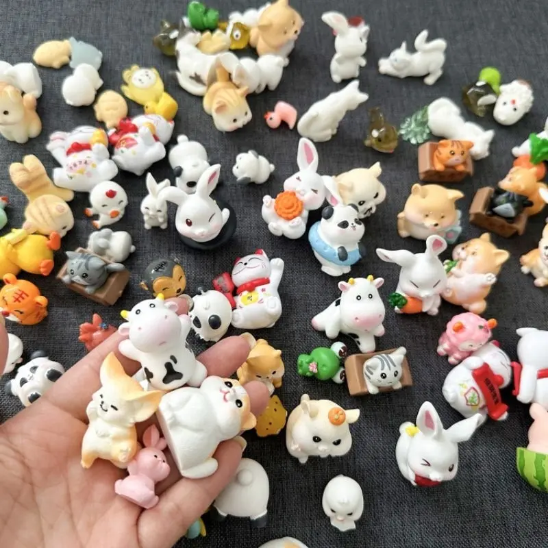 Combo 50 Blind Box, Túi Mù, Kẹo Mù Bóc Quà Bất Ngờ Hình Thú Vật Mini 3D siêu xinh 2
