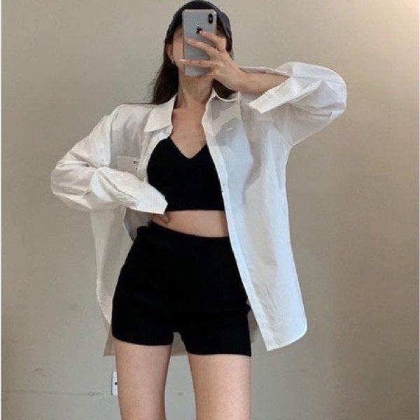 Quần Legging Đùi BIG SIZE Siêu Dày Dặn Knit Short Trendy Siêu Co Dãn Hàng Đẹp TA-214 Nữ Women Pants