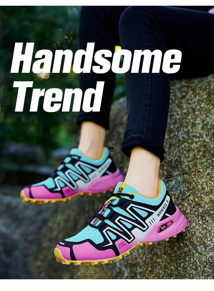 Product Introduction of Cross-Border European and American Women's Shoes Riding Shoes Cycling Shoes Hiking Shoes Hiking Boots Best Seller in Europe and America 17