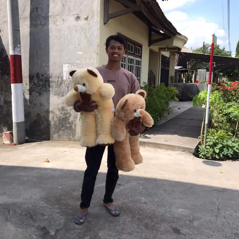 boneka teddy bear jojon 70 cm kado lucu 4