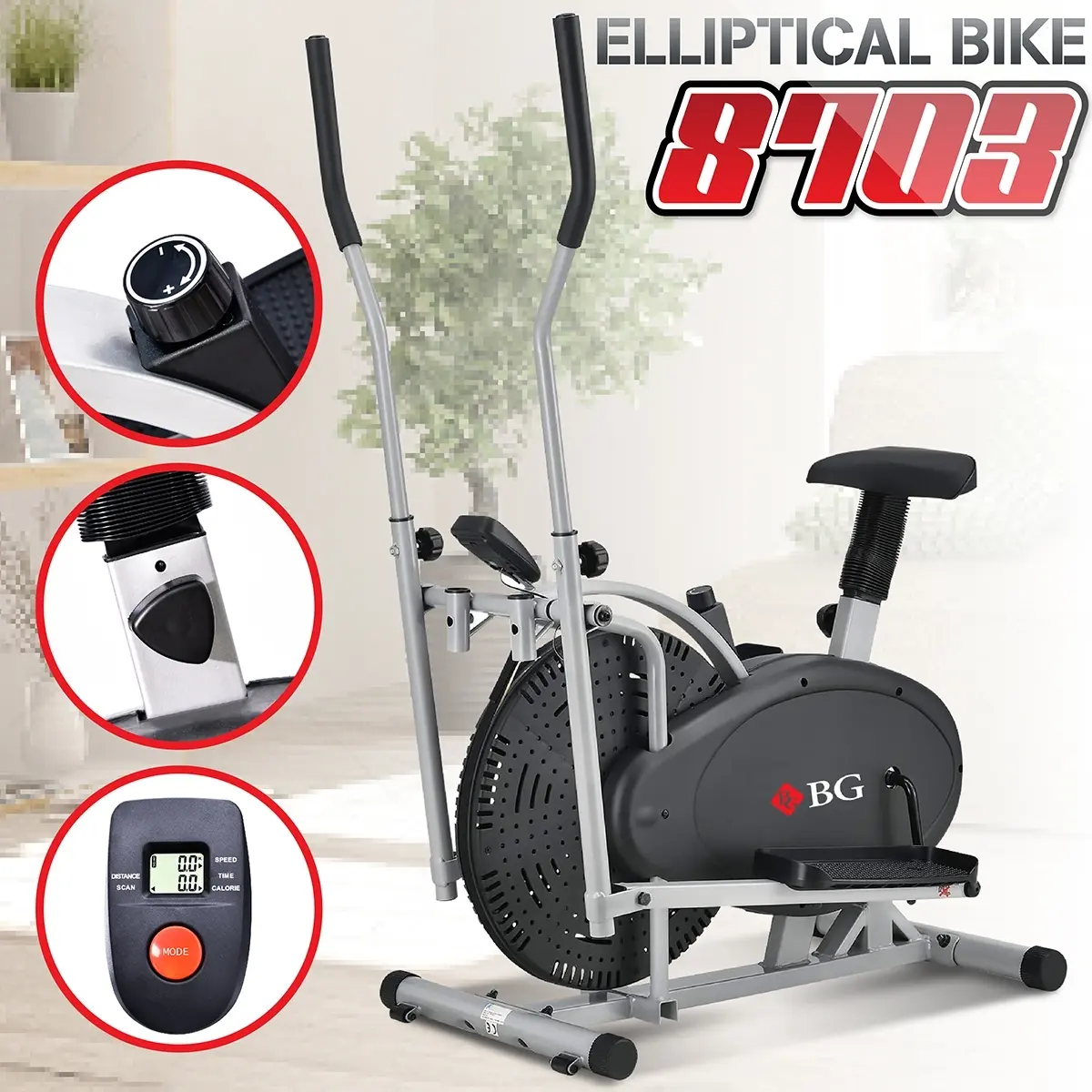 BG SPORT Static Bike Orbitrack Platinum Bike Fitness Bike 8703 - TikTok ...