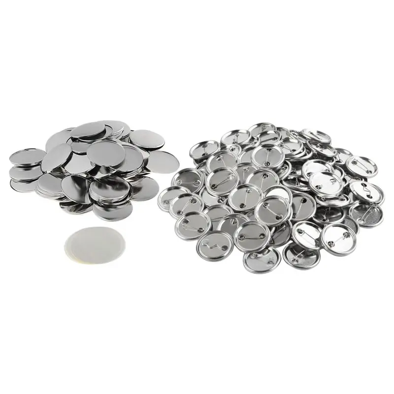 50/100Sets Crafts Lover DIY Blank Badge Button Pins Components Souvenirs Supplies DIY Crafts Art Presents Making Blank Button Badge Kit 6