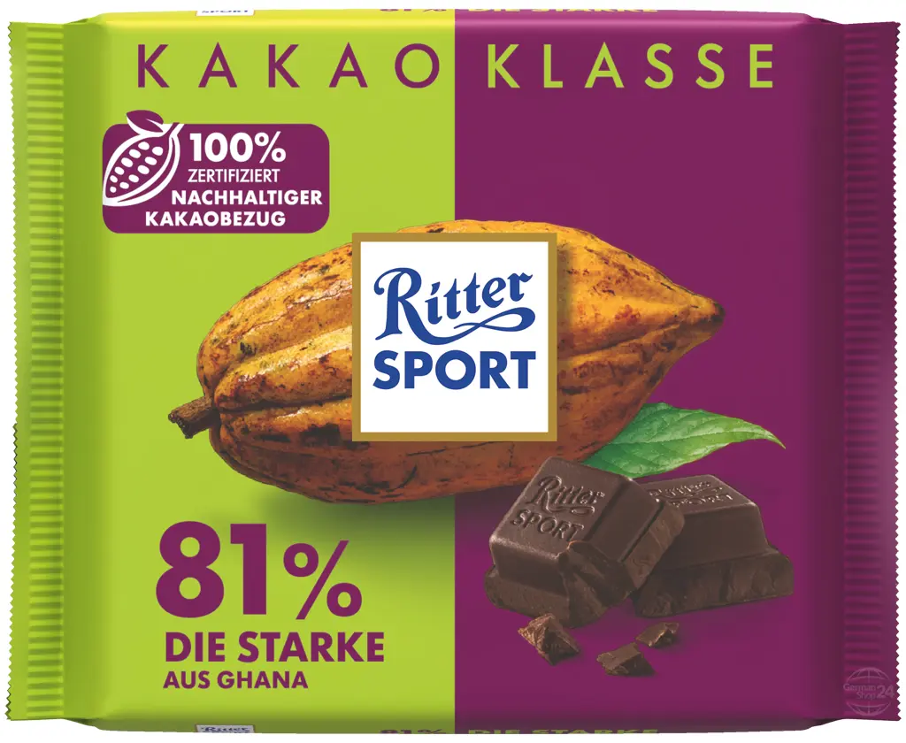 Socola Ritter Sport Nut 100gr (đủ vị) COCOA SELECTION
