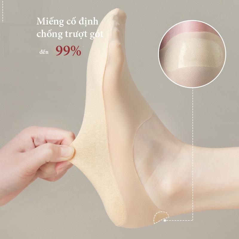 Product Introduction of Tất tàng hình tất lười cotton pha lưới thoáng mát, tất đi giày bệt tất đi giày lười không mỏng nhẹ T001 Nữ Women 9