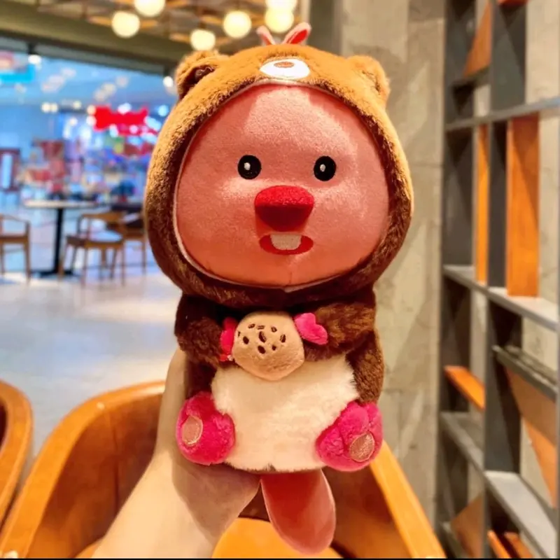 Loppy Ong Vàng, Thỏ Hồng,Thỏ Trắng, Hải Ly Coplay  Ngộ Nghĩnh Đáng Yêu Thú Bông Thú Nhồi Bông 6