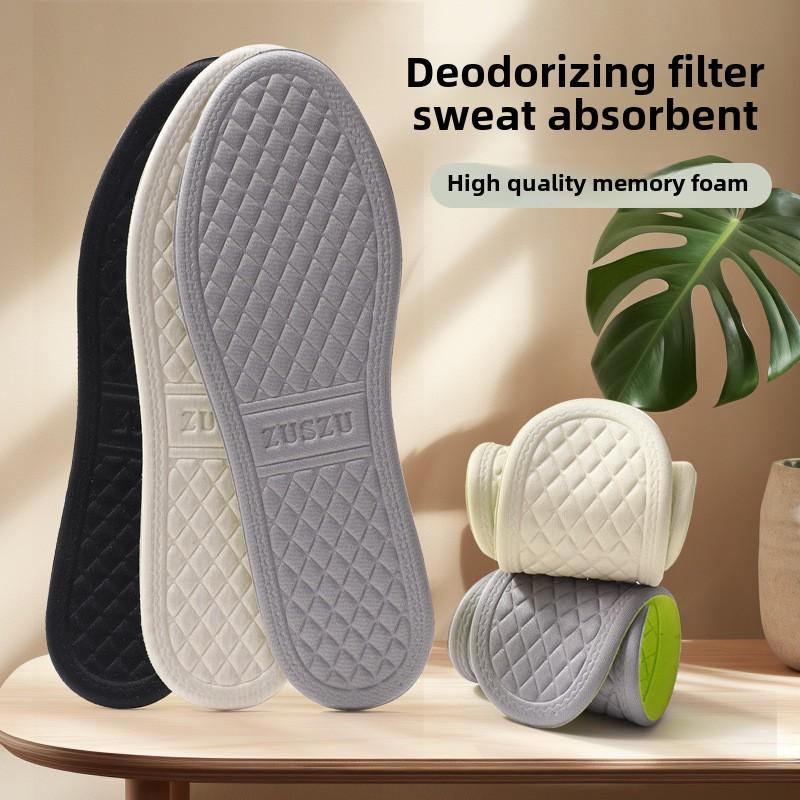 Lót Giày Khử Mùi, Dành Cho Nam Và Nữ, Thấm Hút Mồ Hôi, Thoáng Khí, Thích Hợp Cho Mùa Hè, Mềm Mại Và Chân Trần, Dụng Cụ Hữu Ích Cho Giày Thể Thao Huấn Luyện Quân Sự, Với Thiết Kế Chân Biển Polly, Lý Tưởng Cho Giày Thể Thao, Dụng Cụ Thiết Yếu