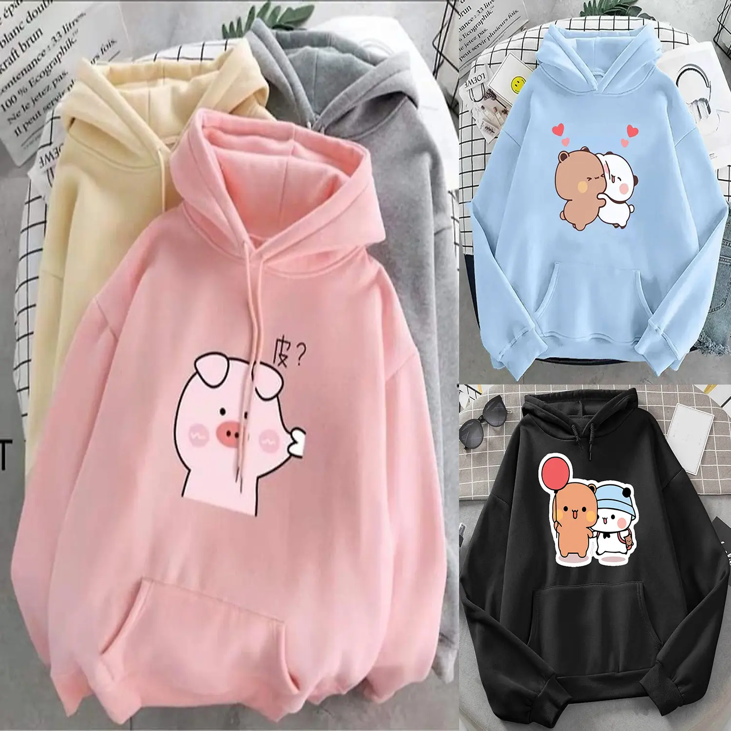 Áo Nỉ Mỏng hoodie Từ 30 Đến 44kg nam nữ