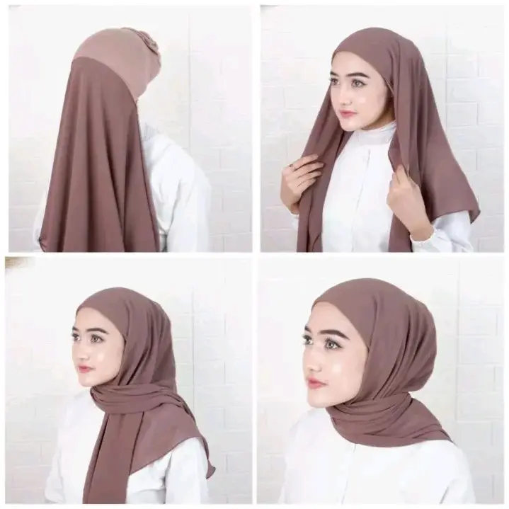 PHASMINA INNER 2 in1 CERUTY ARMANY Ciput Pashmina 1