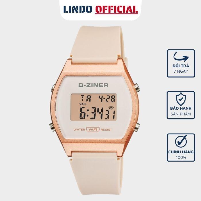  Đồng hồ nữ chính hãng DZ8214 điện tử mỏng nhẹ cao cấp chống nước 30M kèm hộp 