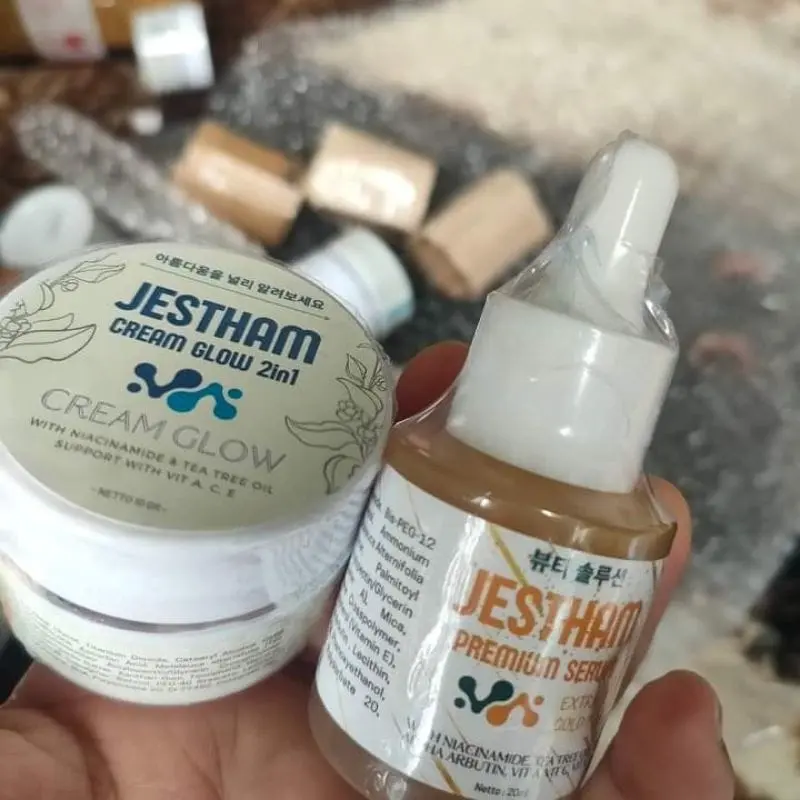 SEPAKET jestham +CREAM 100%ORIGINAL BPOM 0