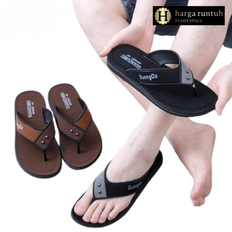 selipar lelaki selipar jalan sandal viral sandal murah man sliiper ...