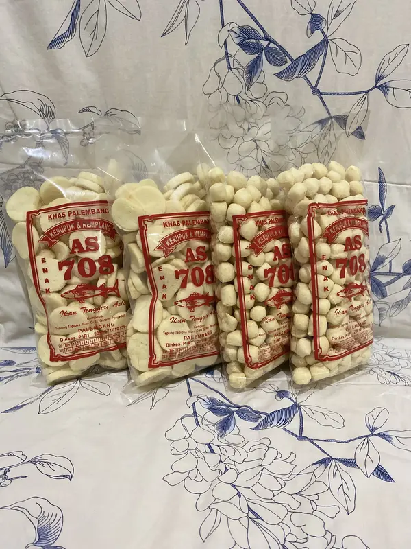 Paket Mix 2 Bungkus Getas & 2 Bungkus Kemplang Mini Super Ikan Tenggiri Goreng Makanan Food 0