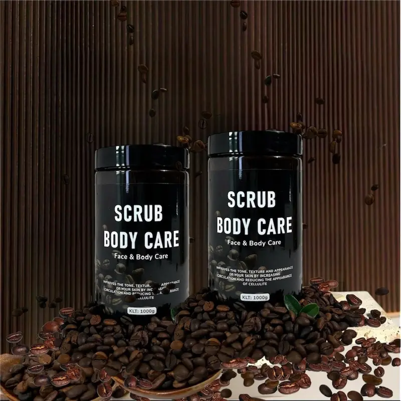 Tẩy Da Chết Coffee ( Phiên Bản Cải Tiến Mẫu Mã Mới Nhiều Hạt Hơn ) Hỗ Trợ Làm Sạch Da Se Khít Lỗ Chân Lông Mờ Thâm Sáng Da Women
