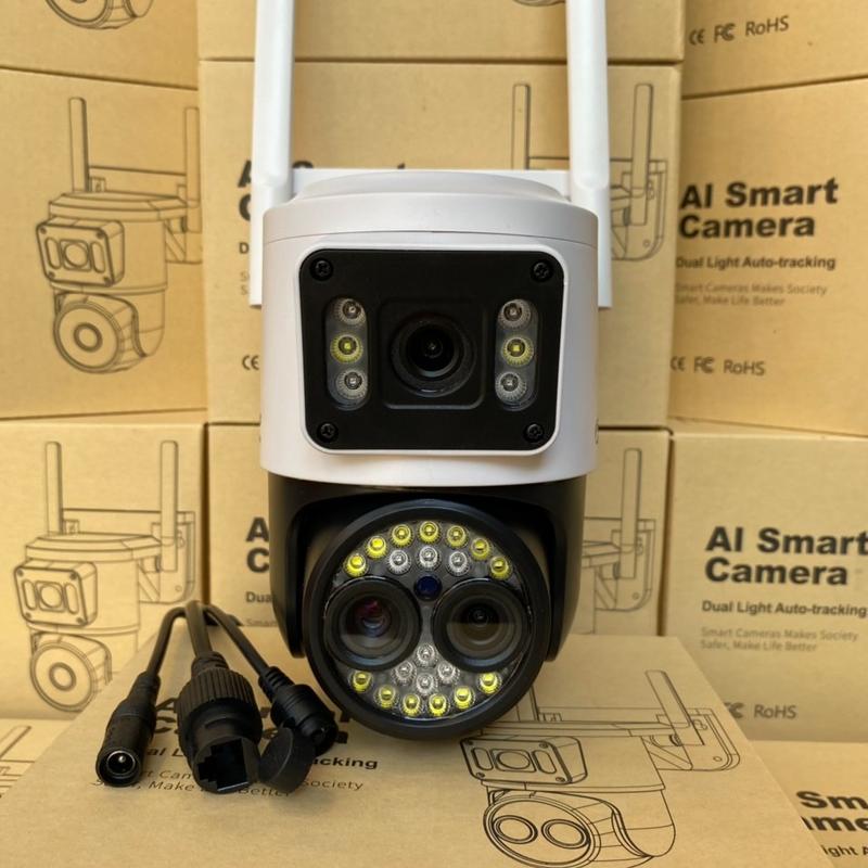  Camera Yoosee 3 Mắt 2 Khung Hình - Ống Kính Zoom Cận Cảnh Tự Động Lấy Nét - Góc Quan Sát Rộng Đàm Thoại 2 Chiều - Hàng Nhập Khẩu 