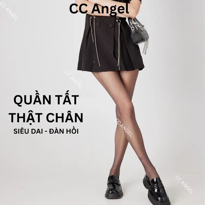 quantat  giấy tàng hình CCAngel mỏng dai mịn co giãn chống rách thật chân, mềm mịn nhẹ 0