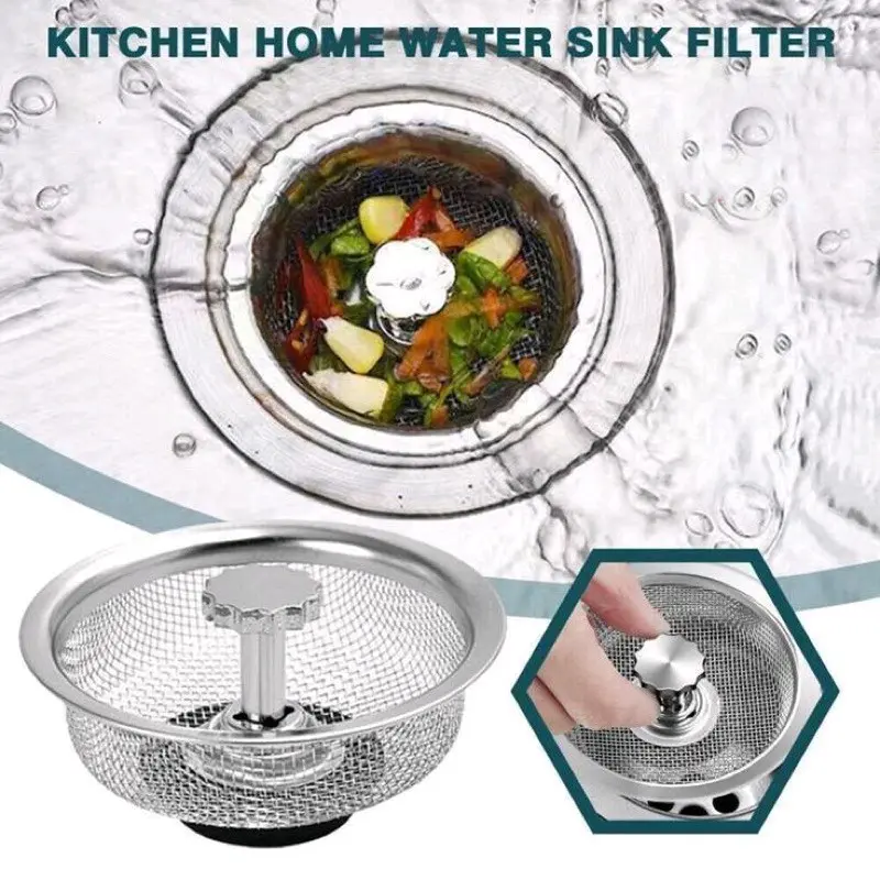 KERANJANG SARINGAN AFUR BAK CUCI PIRING STAINLESS STEEL ERDO/SARINGAN WASTAFEL STAINLESS STEEL KITCHEN SINK SARINGAN TEMPAT CUCI PIRING SERBAGUNA