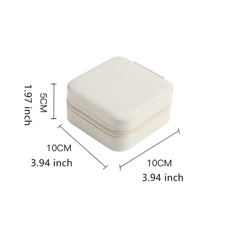 Portable Jewelry Storage Box, 1 Count Dustproof Multi-grid Jewelry Organizer, Jewelry Storage Box for Earring Necklace Ring Bracelet, Stackers Jewellery Box, Easter Gifts, Display Box, Compartment Box, Travel Accessories 4