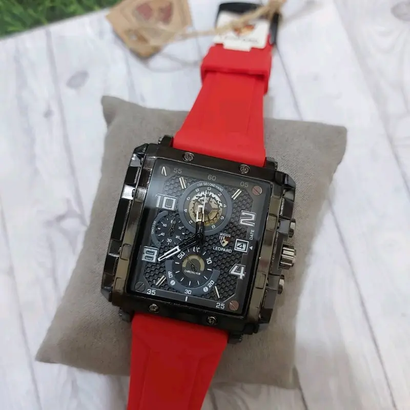 CHRONO AKTIF JAM TANGAN PRIA COWOK ORIGINAL BERGARANSI BRAND LEOPARD DIKIRIM MENGGUNAKAN BOX Watches 4