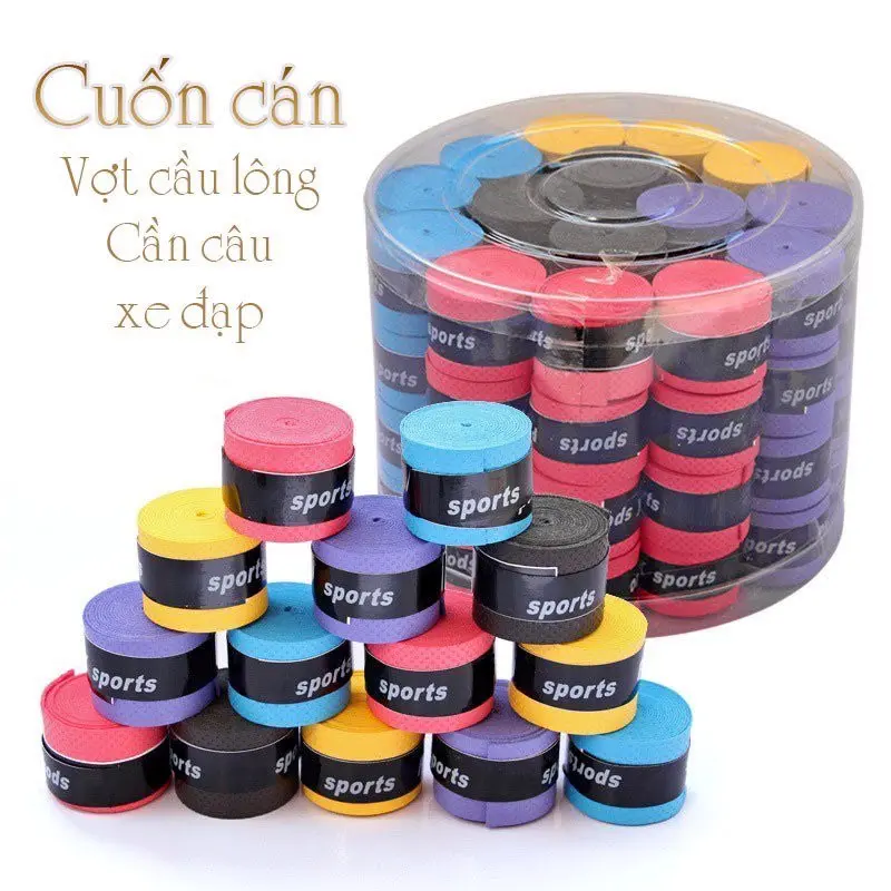 Cuốn cán vợt cầu lông, Cần câu, Xe đạp PK Sports chống trượt thấm mồ hôi