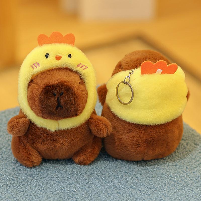 Product Introduction of Búp Bê Nhồi Bông Capybara, Mặt Dây Chuyền Móc Chìa Khóa Hoạt Hình, Búp Bê Nhồi Bông Mềm, Mặt Dây Chuyền Ba Lô, Móc Chìa Khóa Túi Xe Hơi, Trang Trí, Quà Tặng Trẻ Em, Móc Chìa Khóa 21