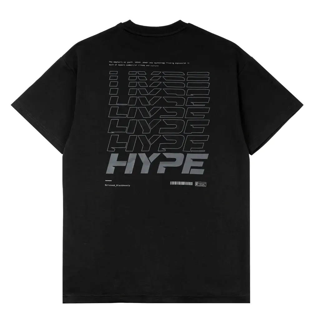 [COD] HPYE Unisex Casual T-Shirt with Seasonal Dice Print - HYPE Street Style Round Neck baju putih viral logo tesla Tee