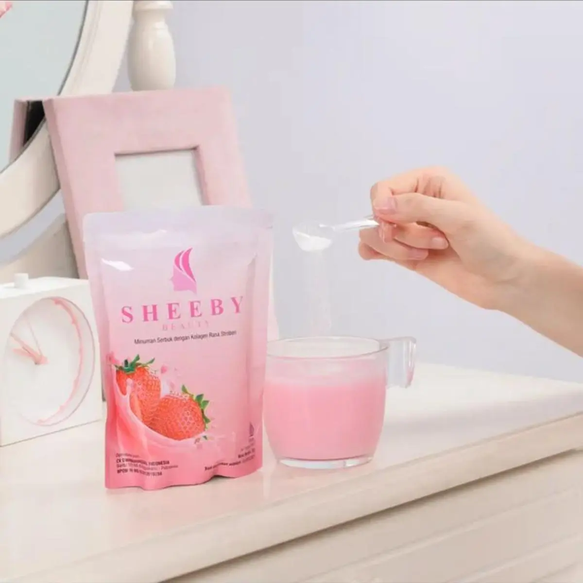 PROMO 5PCS !! Sheeby Collagen Drink Minuman Collagen Pemutih Badan - Anti Aging -Whitening Booster Shebby