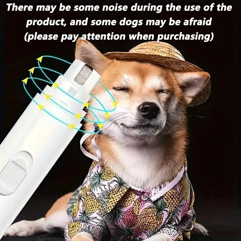 Cordless Dog Nail Clipper, Electric Dog Nail Trimmer, Automatic Pet Grooming Nail Grinder, Pet Supplies, Dog Stuff, Cat Accessories Tools 6