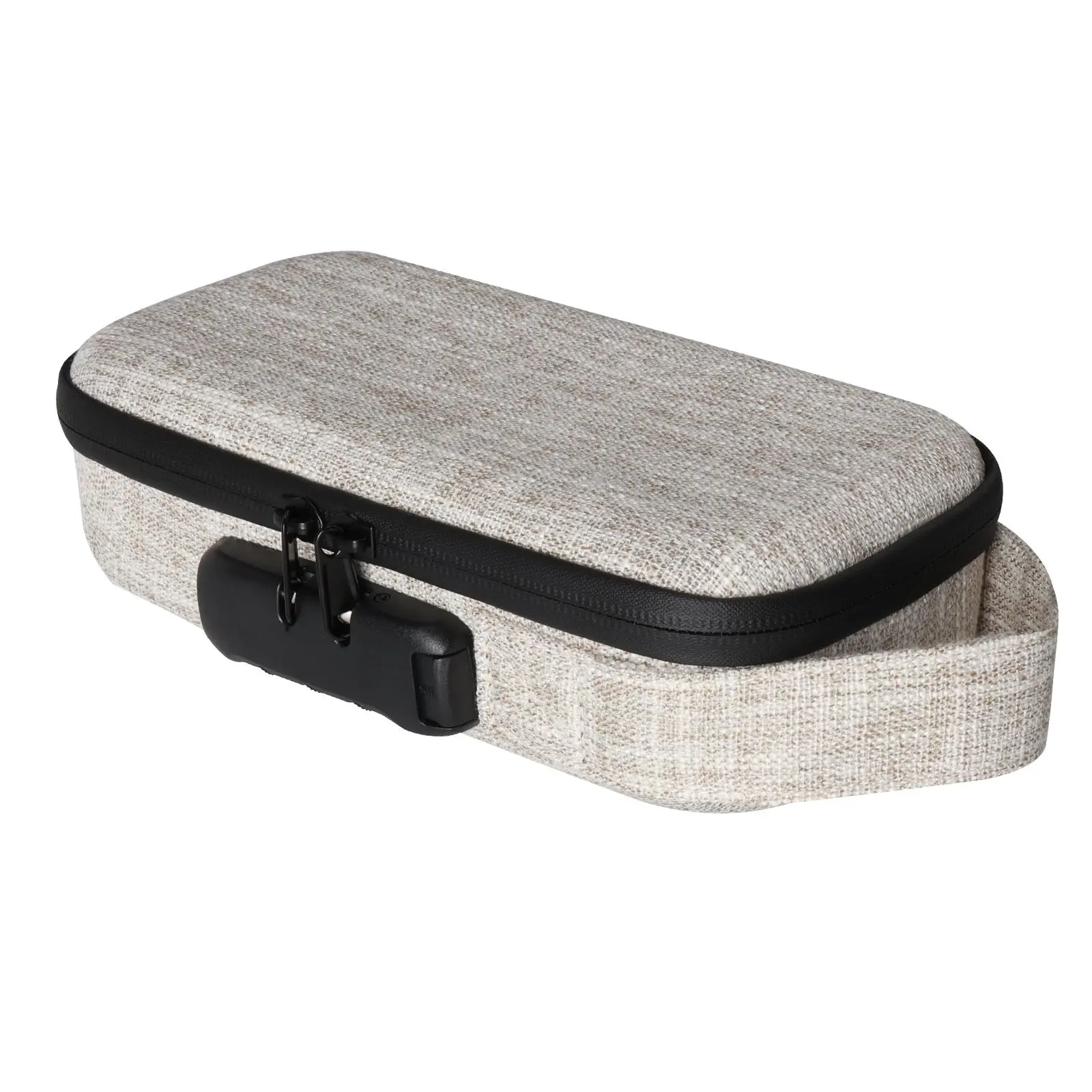 Cosmetic Organization Bag with Combination Lock,  1 Count  Portable Travel Storage Case, Water Repellent Storage Box for Your Accessories