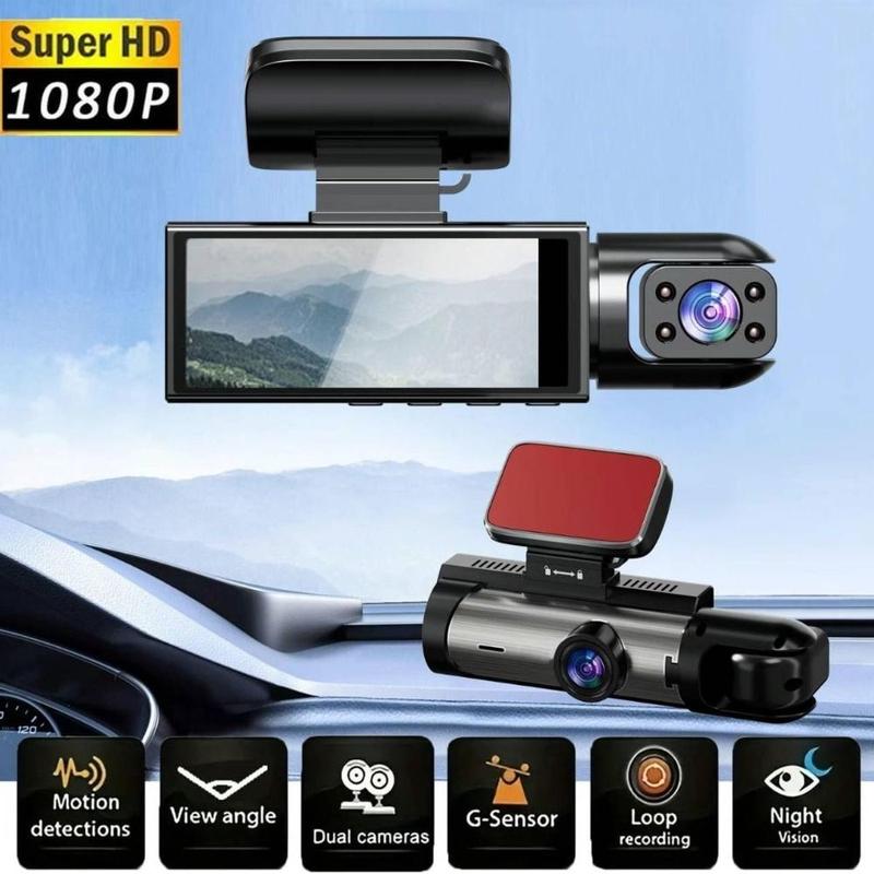OPP AUTO 2025 Camera kép 1080P Camera hành trình cho ô tô Tầm nhìn ban đêm IR…