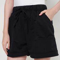 Gambar Hot Pants Celana Pendek Wanita Celana Santai Polos Baby Terry Hitam SR005 - All Size dari Dancus Kota Administrasi Jakarta Barat 5 Tokopedia