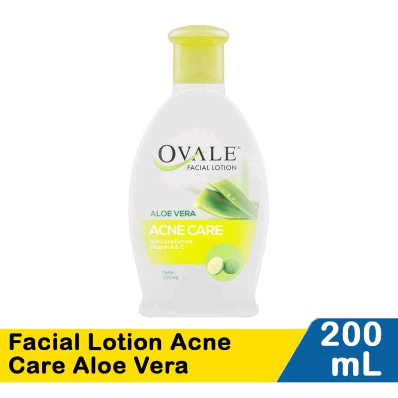 Ovale Facial Lotion Whitening atau Anti Acne 200mL Vitamin Wajah Treatment Berjerawat 1