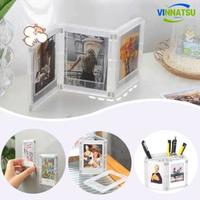 Gambar Vinnatsu Frame Photocard Akrilik Magnet /Magnet Akrilik Magnet Album Bingkai Foto Magnetik Kulkas Magnet Kulkas Akrilik Yang Dapat Dirakit Dekorasi Desktop Kreatif Plastic Putih - warna transparan, 8.8*6.3CM dari Vinnatsu official Kab. Tangerang 1 Tokopedia